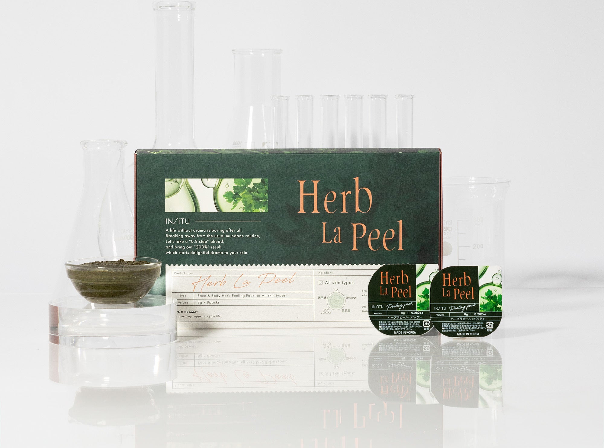 速報】TBS「THE TIME,」で紹介された自宅用ハーブピーリング「ハーブラ