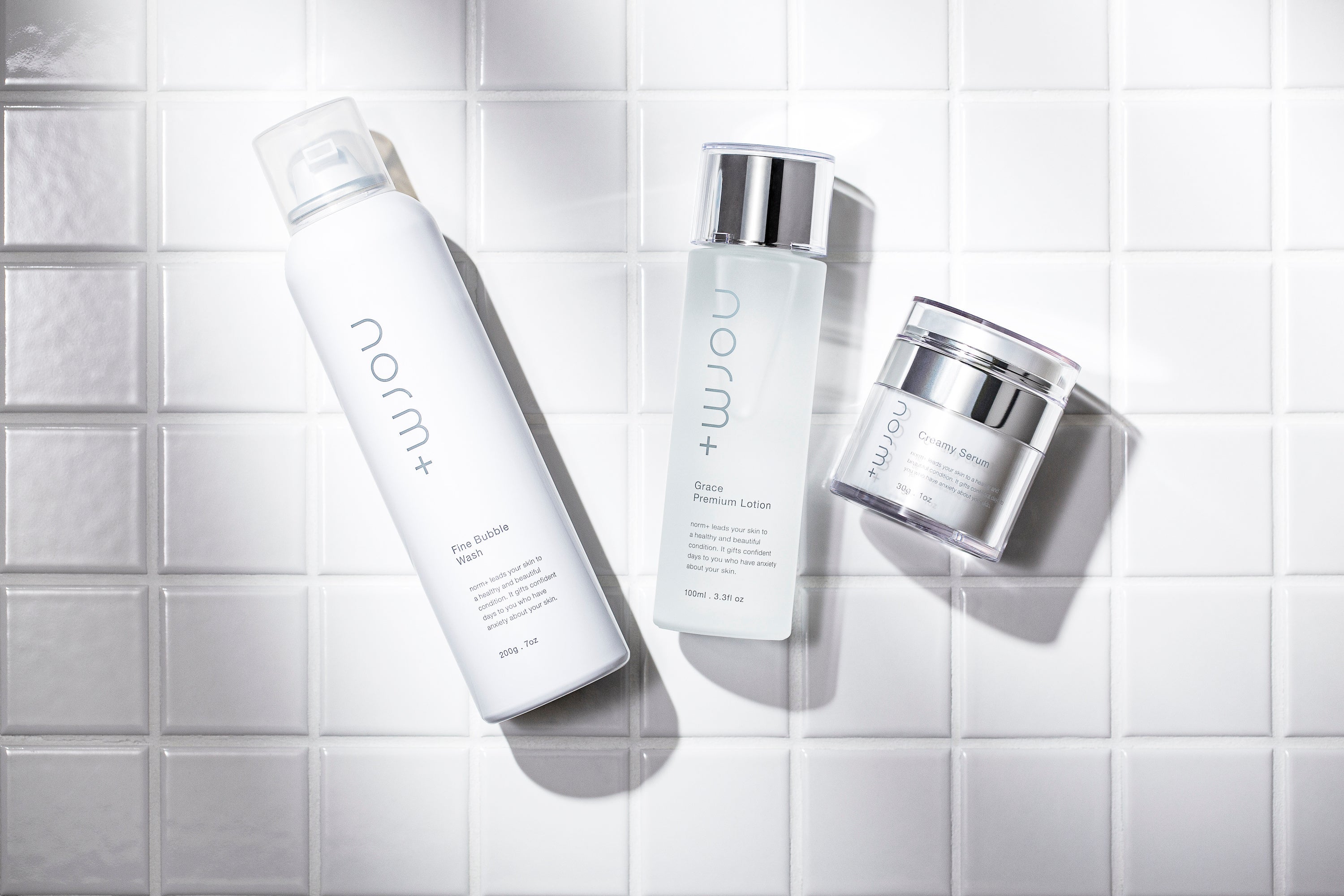 愛沢えみりプロデュースの新スキンケアブランド「norm+（ノームプラス