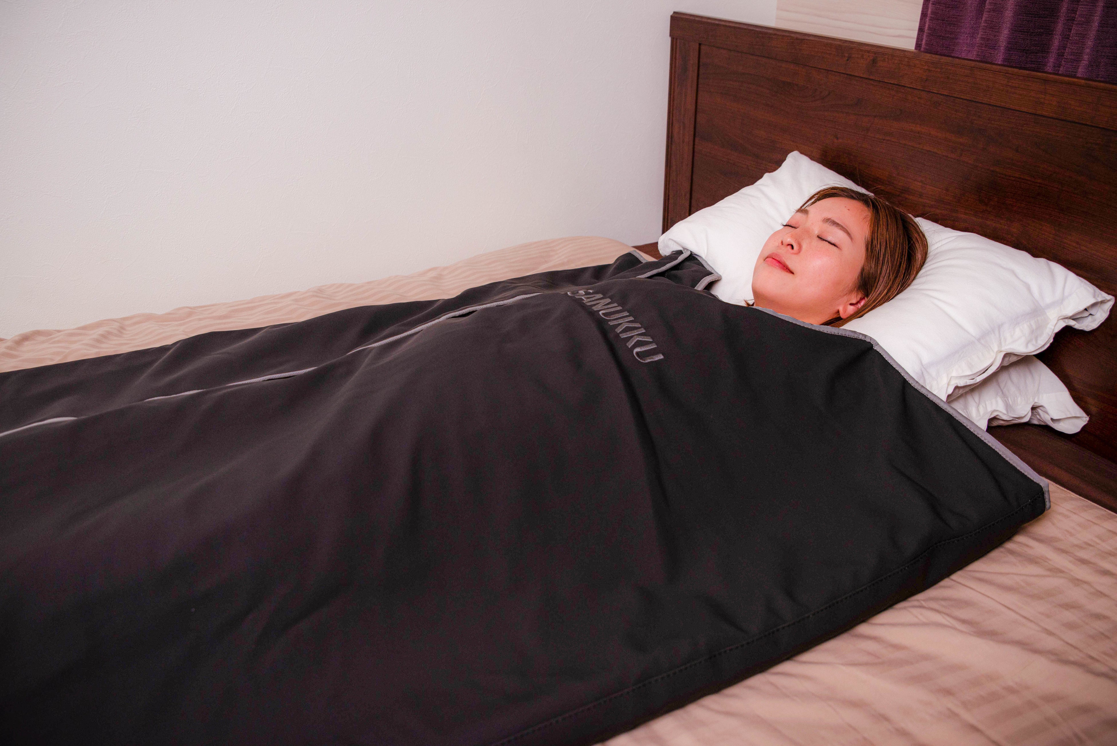 自宅で簡単サウナ！サウナブランケットブランド「SANUKKU」4月15日(金