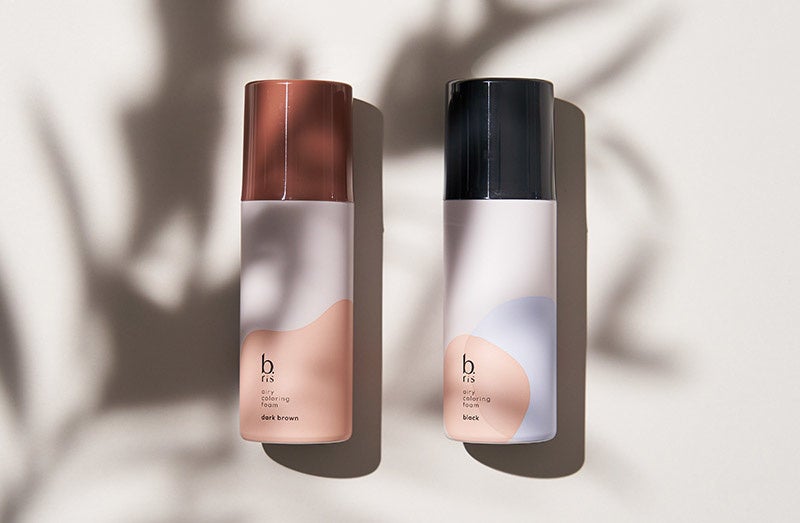 空気で染めるダメージレスな白髪染め。ヘアケアブランドb.ris