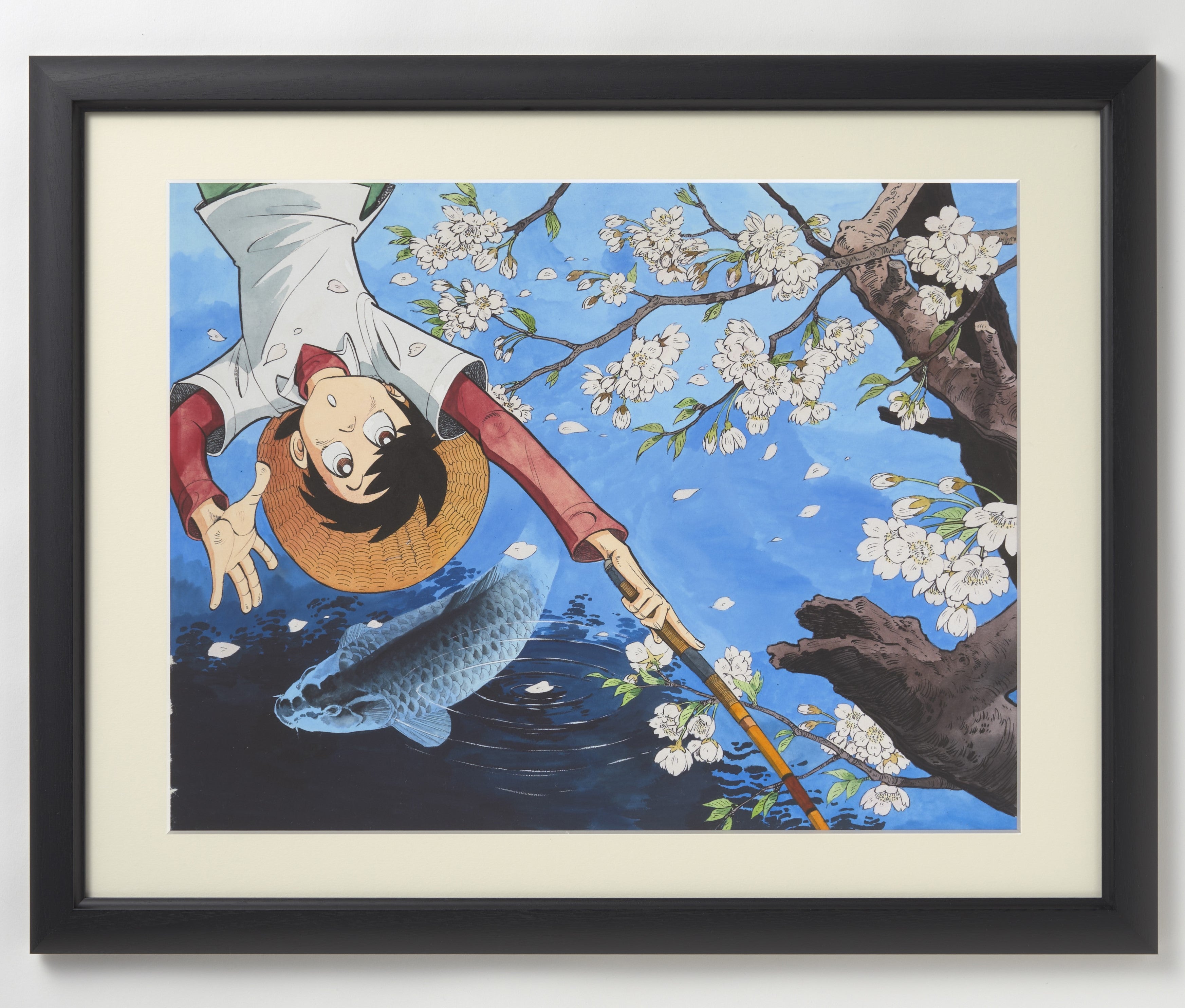 唯一無二の釣りマンガ『釣りキチ三平』生誕50周年高精彩複製画を期間