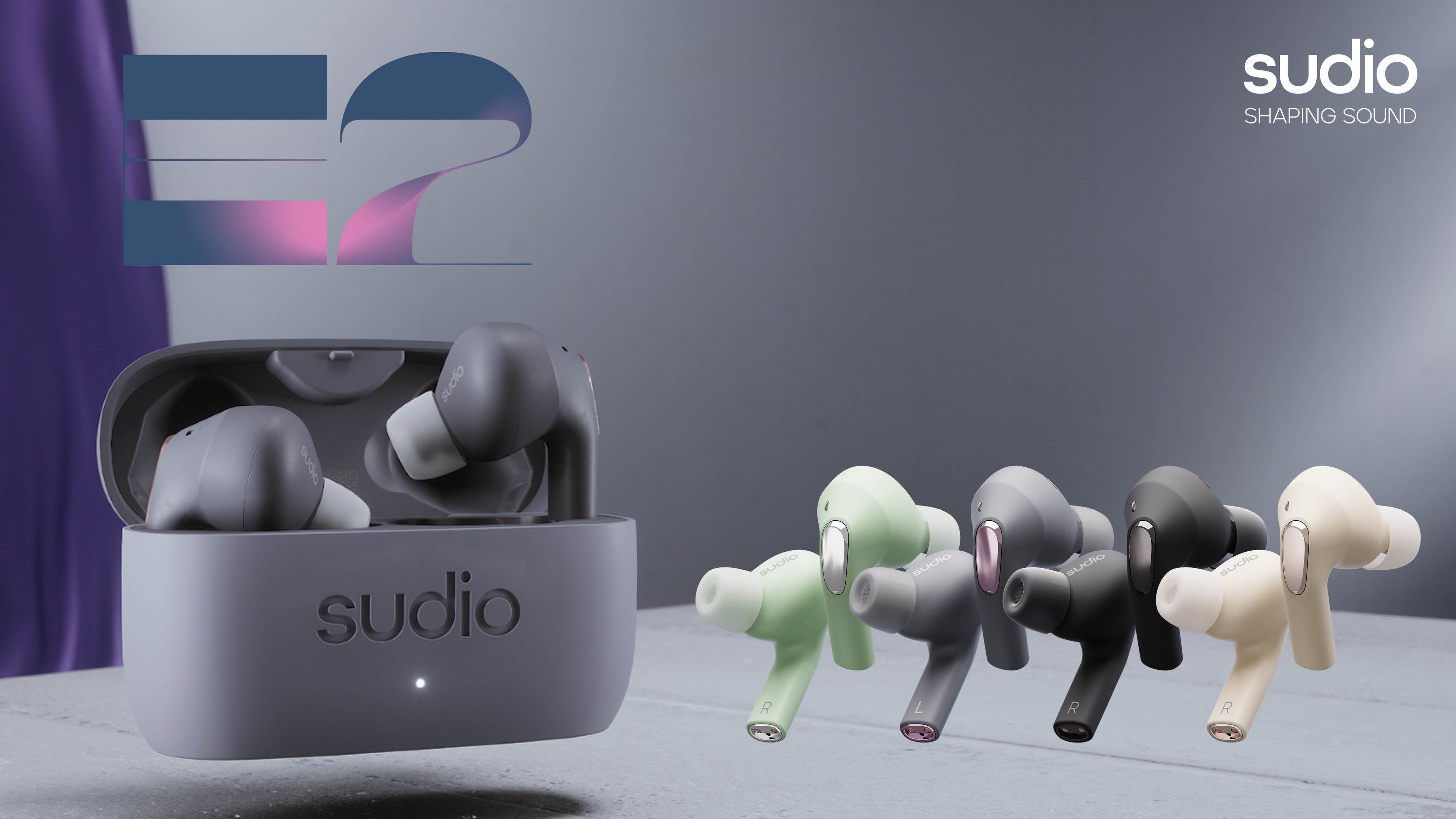 北欧イヤホンブランドSudioから空間オーディオ、ハイブリッドANC