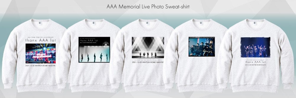 ファンとアーティストを繋ぐ “ライヴフォト×カスタマイズ”グッズ！AAA