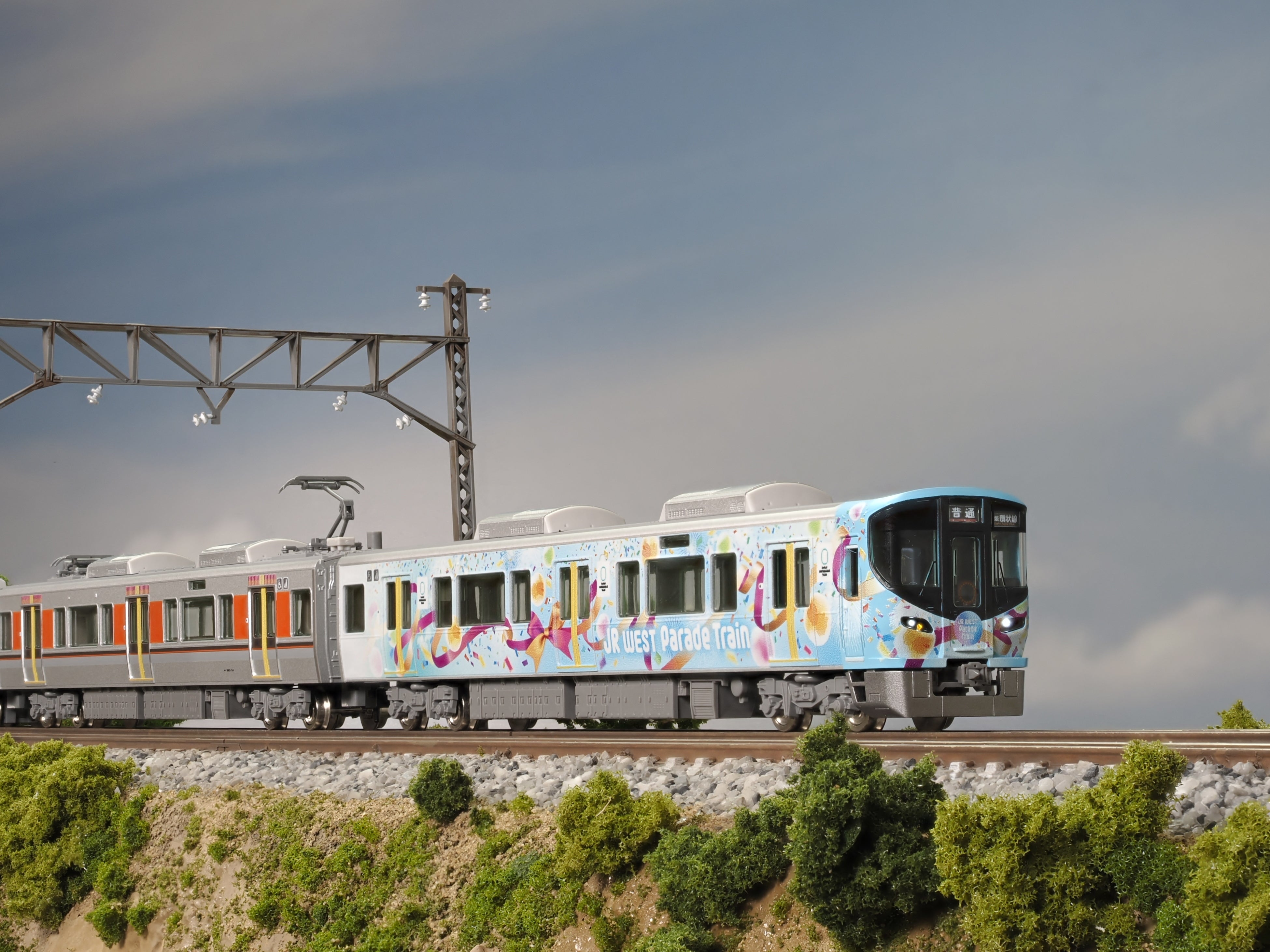 TOMIX製オリジナルNゲージ 323系パレードトレイン」新登場！ | 西日本