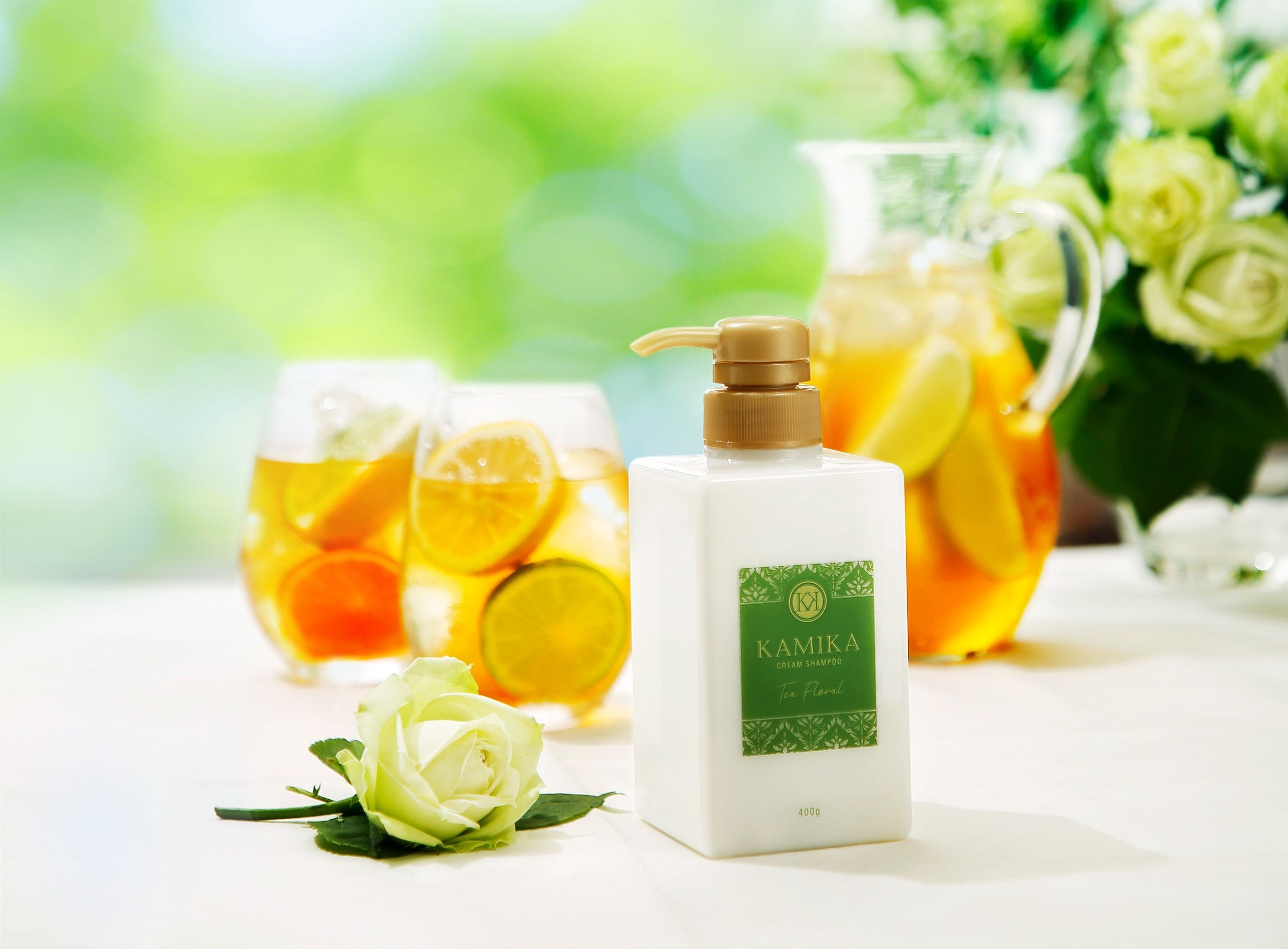 夏のあなたを涼やかに彩る、紅茶の香りのクリームシャンプーがKAMIKA