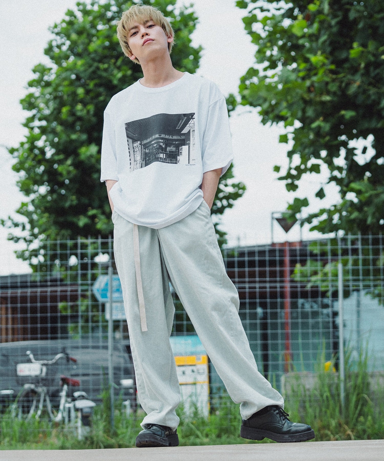 岩岡徹 COMFY チェックシャツ レッド ALL