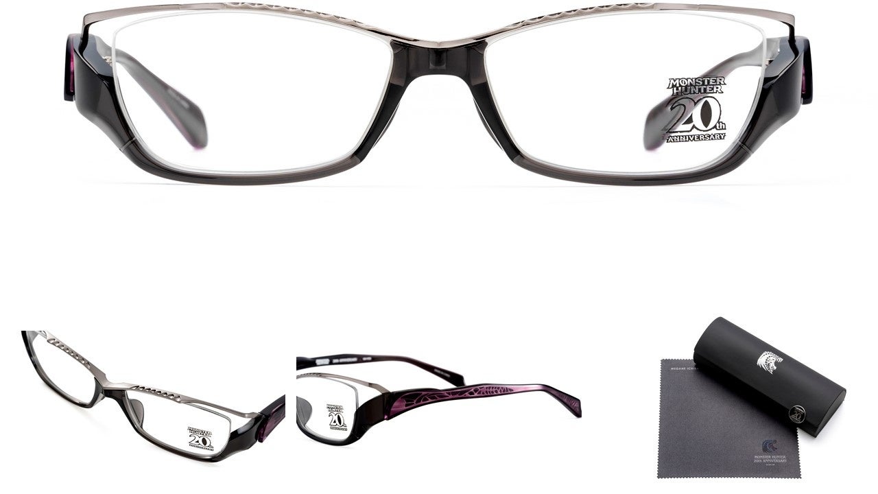 モンスターハンター」シリーズ20周年を記念した限定メガネ発売！完全