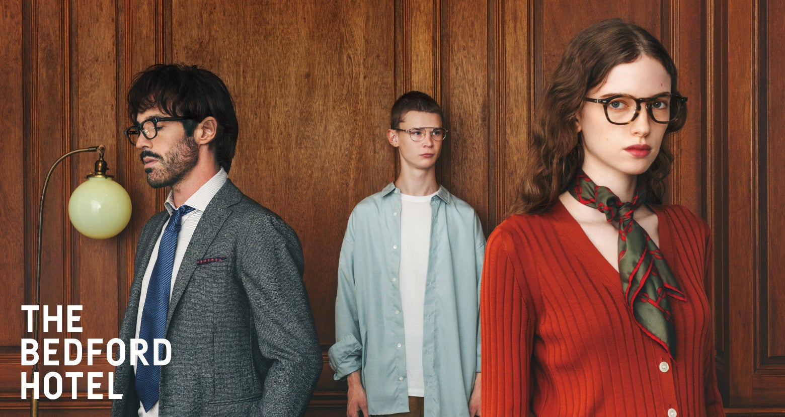 個性的なのに顔馴染みの良いクラシックメガネ「THE BEDFORD HOTEL