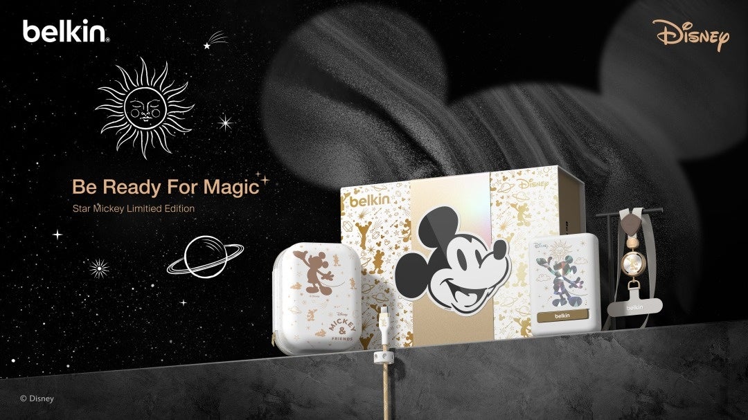 ディズニーデザインのiPhoneアクセサリー4種がセットの、au限定