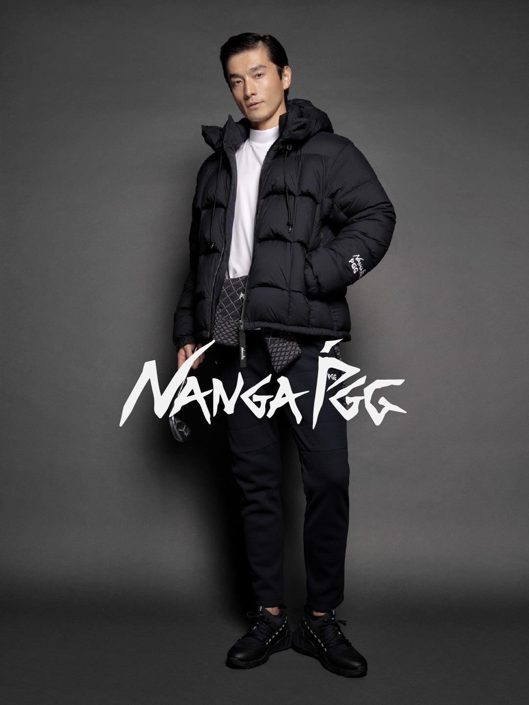 ゴルフアパレルブランド【パーリーゲイツ】ダウンメーカーNANGAとの