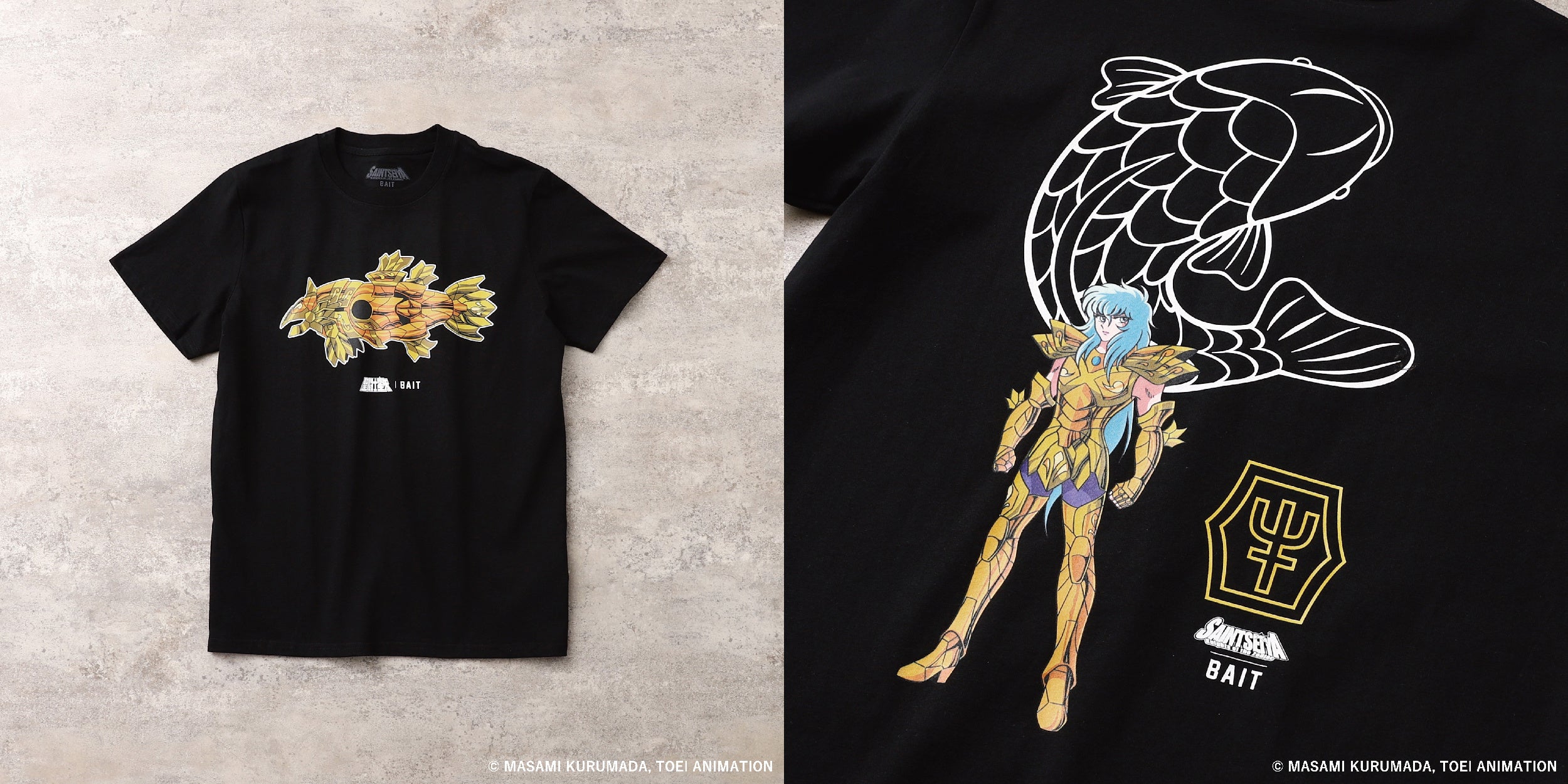 集大成となる3度目のコラボレーション。BAITよりTVアニメ『聖闘士星矢