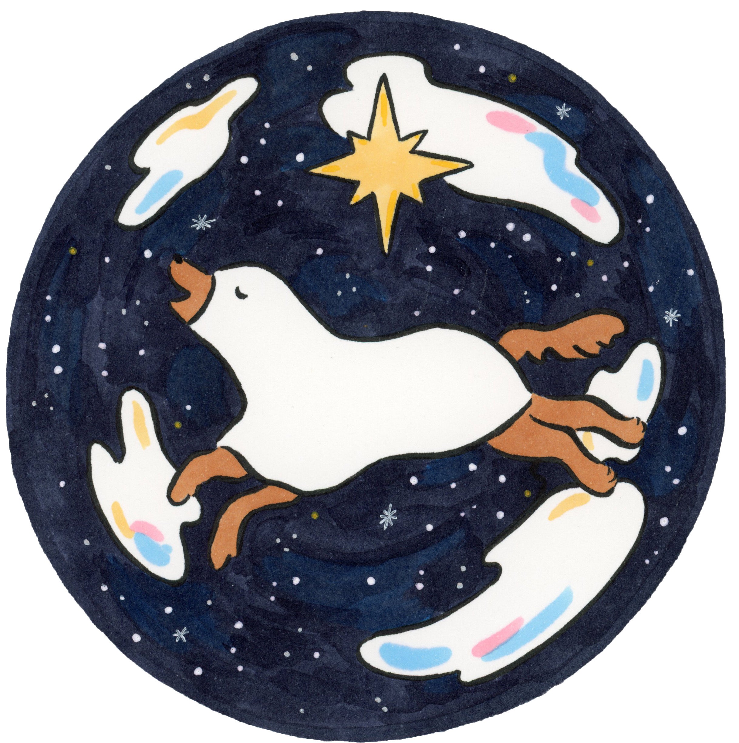 アーティストfoxco展覧会「The Longest Night」1/8より青山