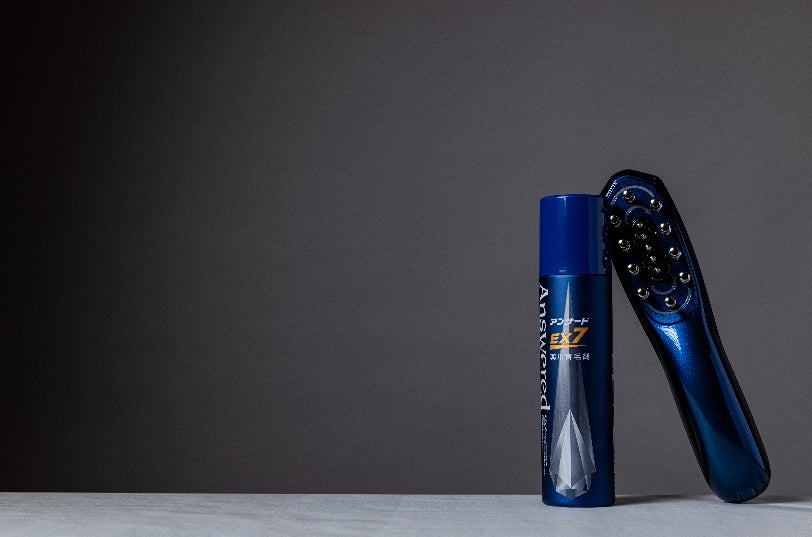 100日間で確かな育毛効果。『アンサード EX7 薬用育毛剤』と