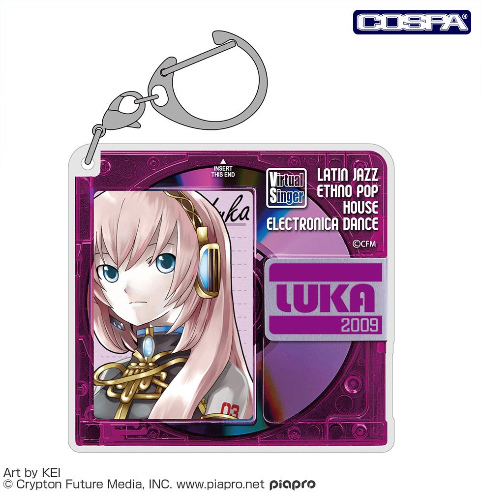 ボーカロイドボカロマルイヴァンパイアフェスアクリルキーホルダー巡音ルカ