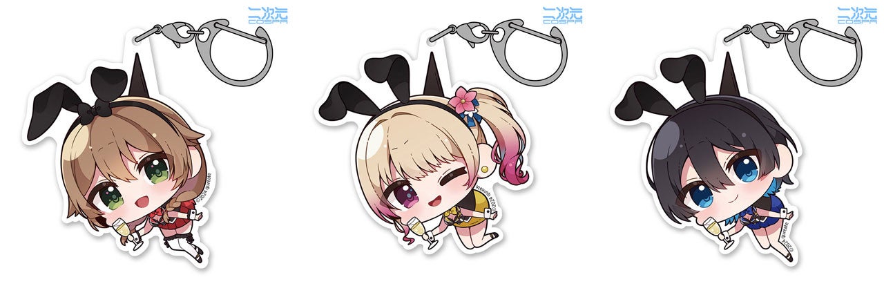 バニーガーデン』後ろ姿まで見れちゃう！花奈、凜、美羽香「両面