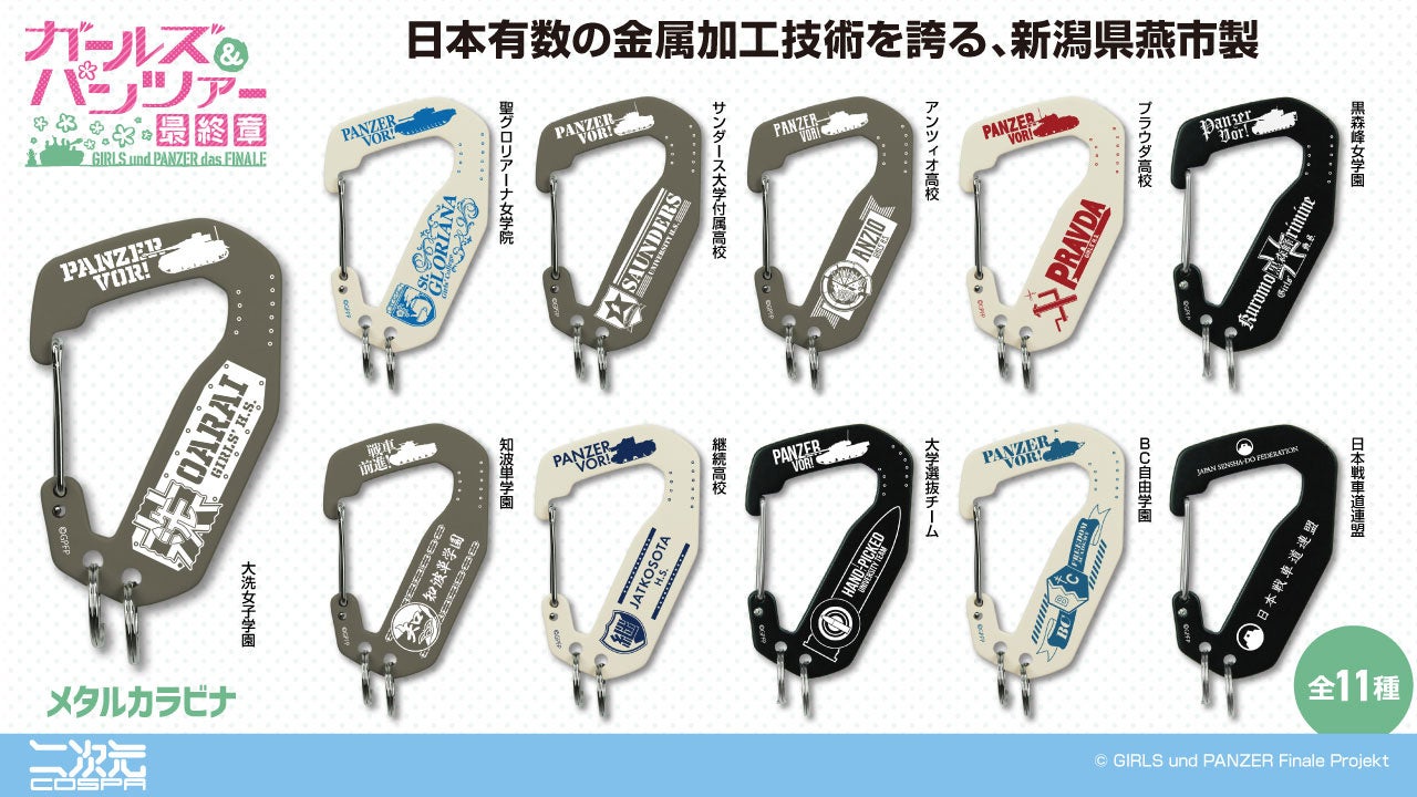 ガールズ＆パンツァー 最終章』ミリタリーメイドver.イラスト使用「缶