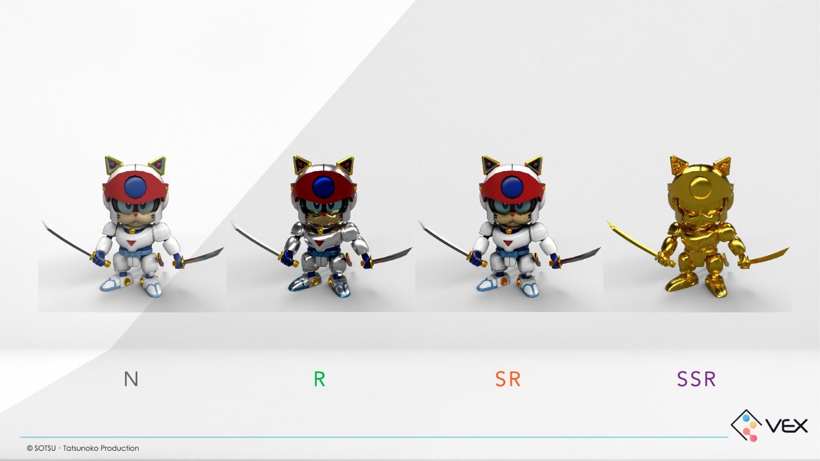 香港のスタートアップ、VEXの企画により、タツノコプロのキャラクター