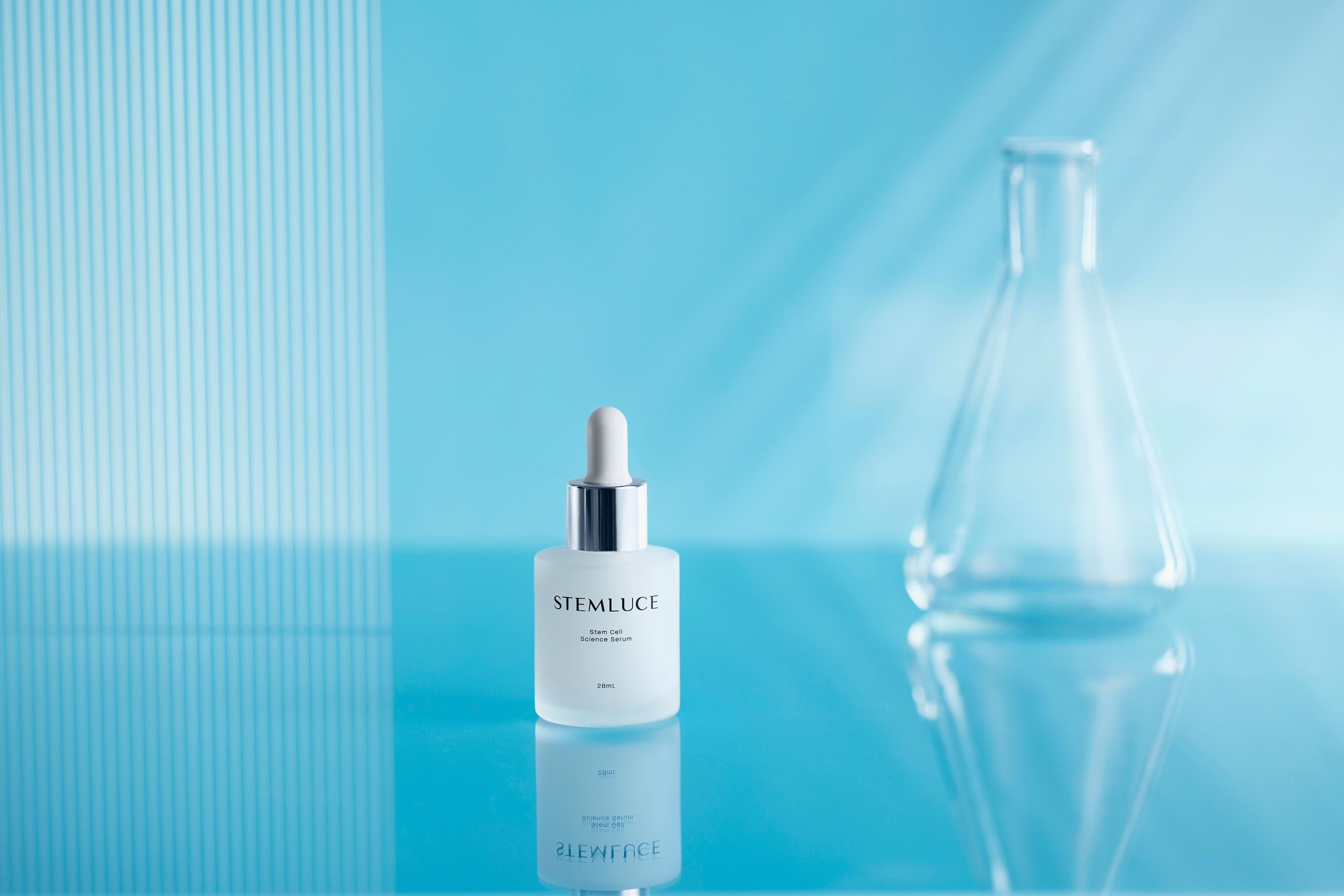 ヒト幹細胞培養上清＆エクソソーム配合の新美容液「STEMLUCE