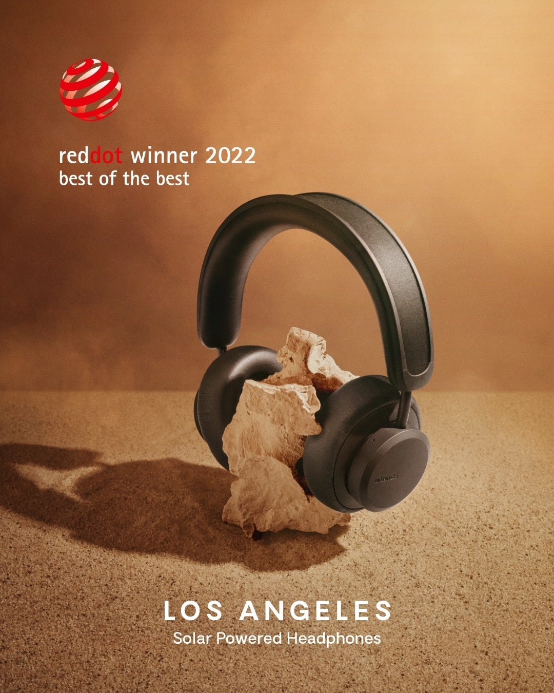 世界初、Powerfoyleソーラーパネルで充電できるワイヤレスヘッドフォン