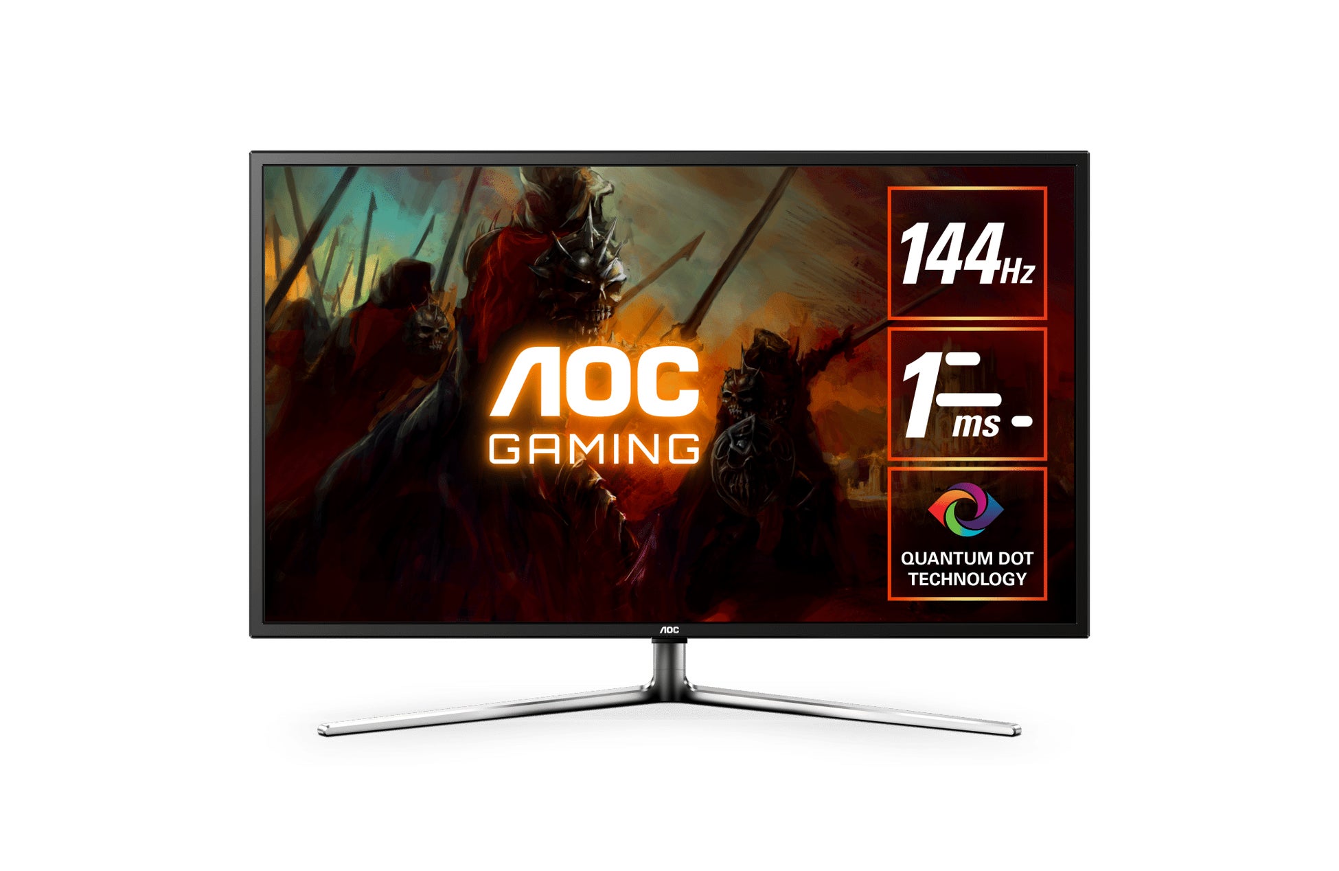 新製品発表】大型画面でゲームするド迫力を味わえ！AOCから43型4K2K