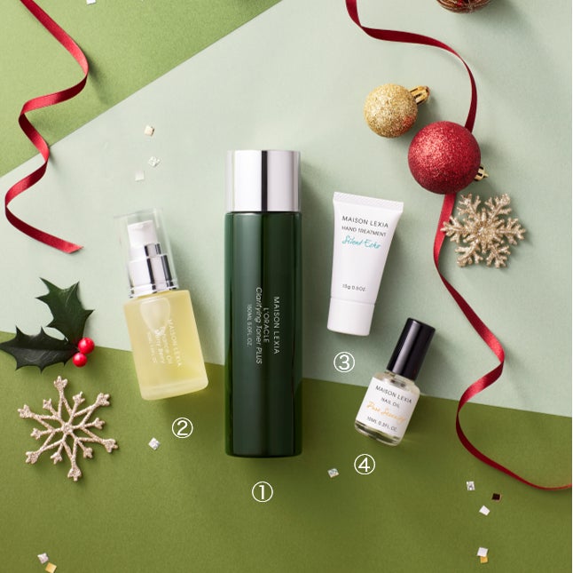 ホリデーシーズンを豊かに彩る、植物のパワーを凝縮した3種のコフレ