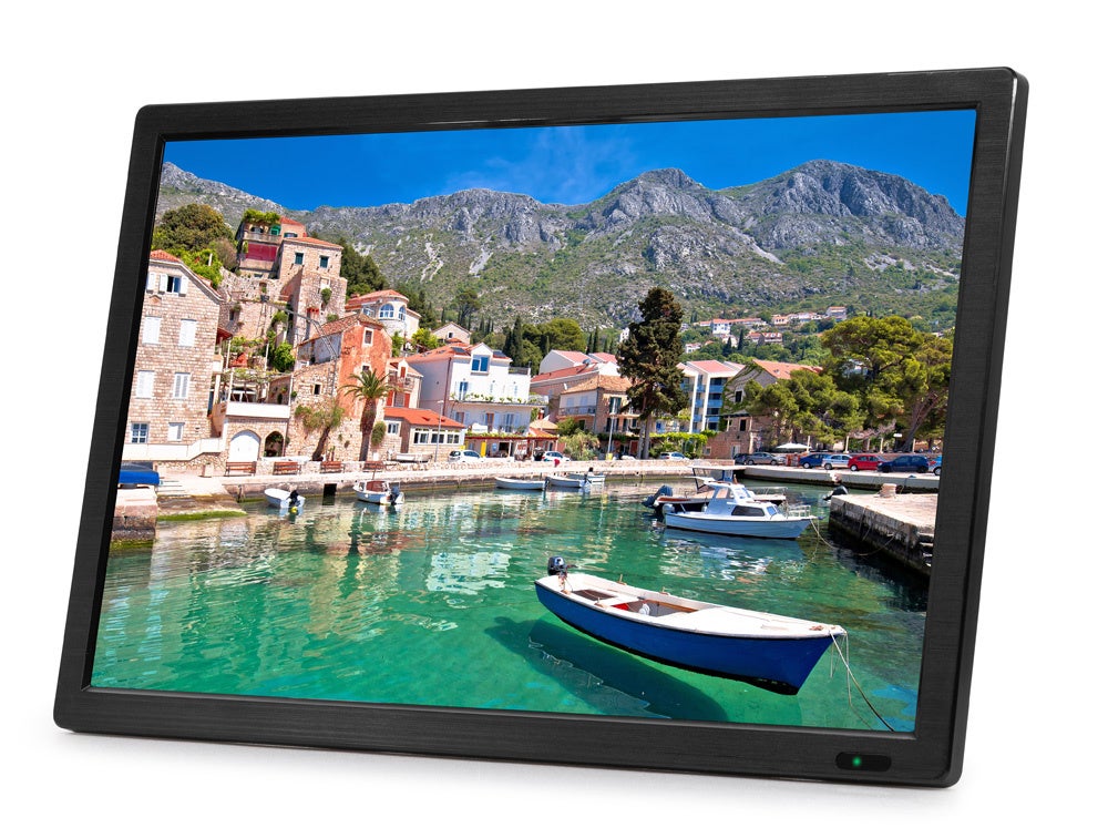 多彩な接続端子搭載の「OVER TIME® 15.4インチ 録画機能付き 地上/BS