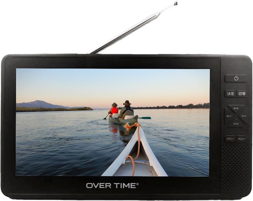 録画ができるフルセグチューナー搭載DVDプレーヤー「OVER TIME® 17