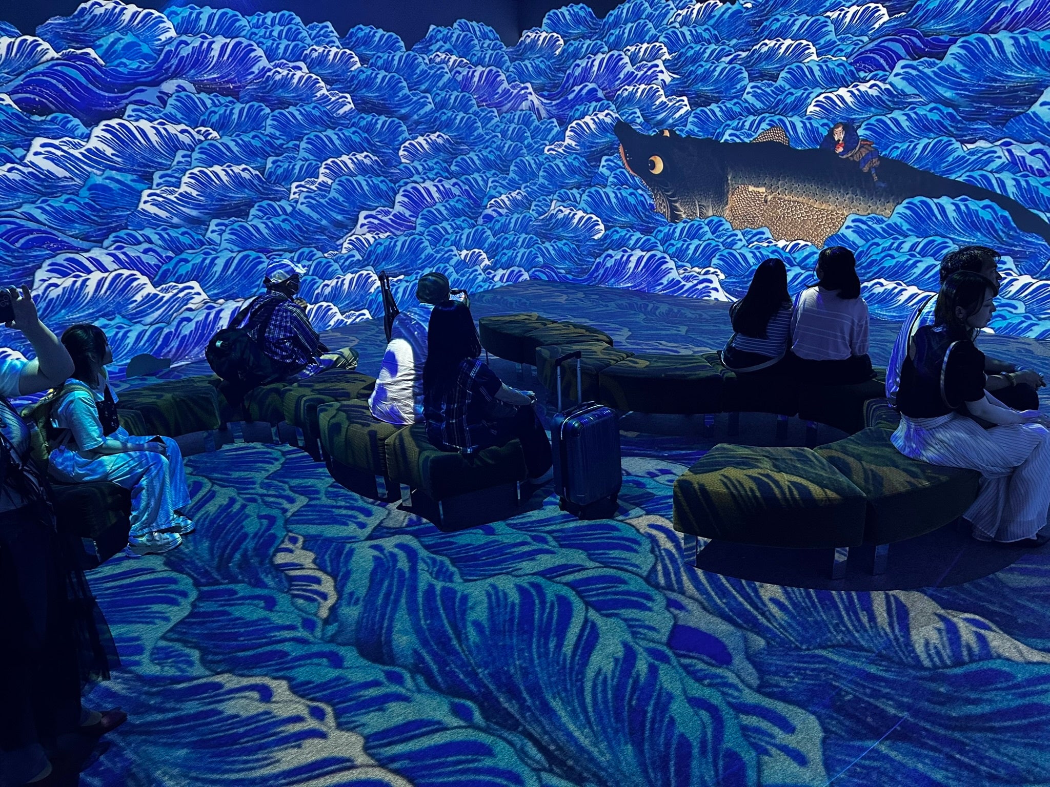 福岡会場】好評開催中！五感で体感する浮世絵の世界へ 「動き出す