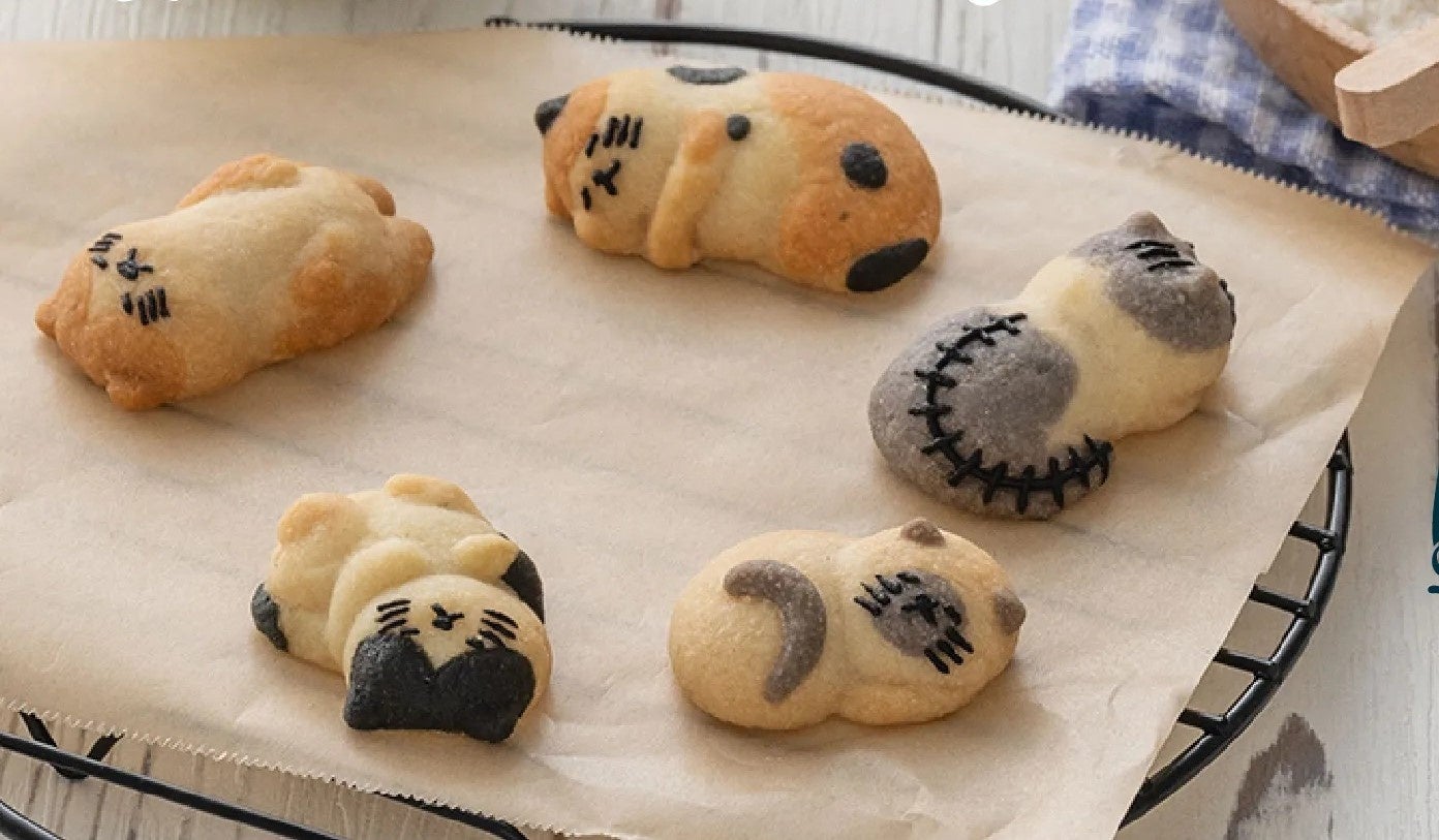 KUNAスクイーズ ビスケットキャットシリーズ ねこちゃんクッキー KUNA