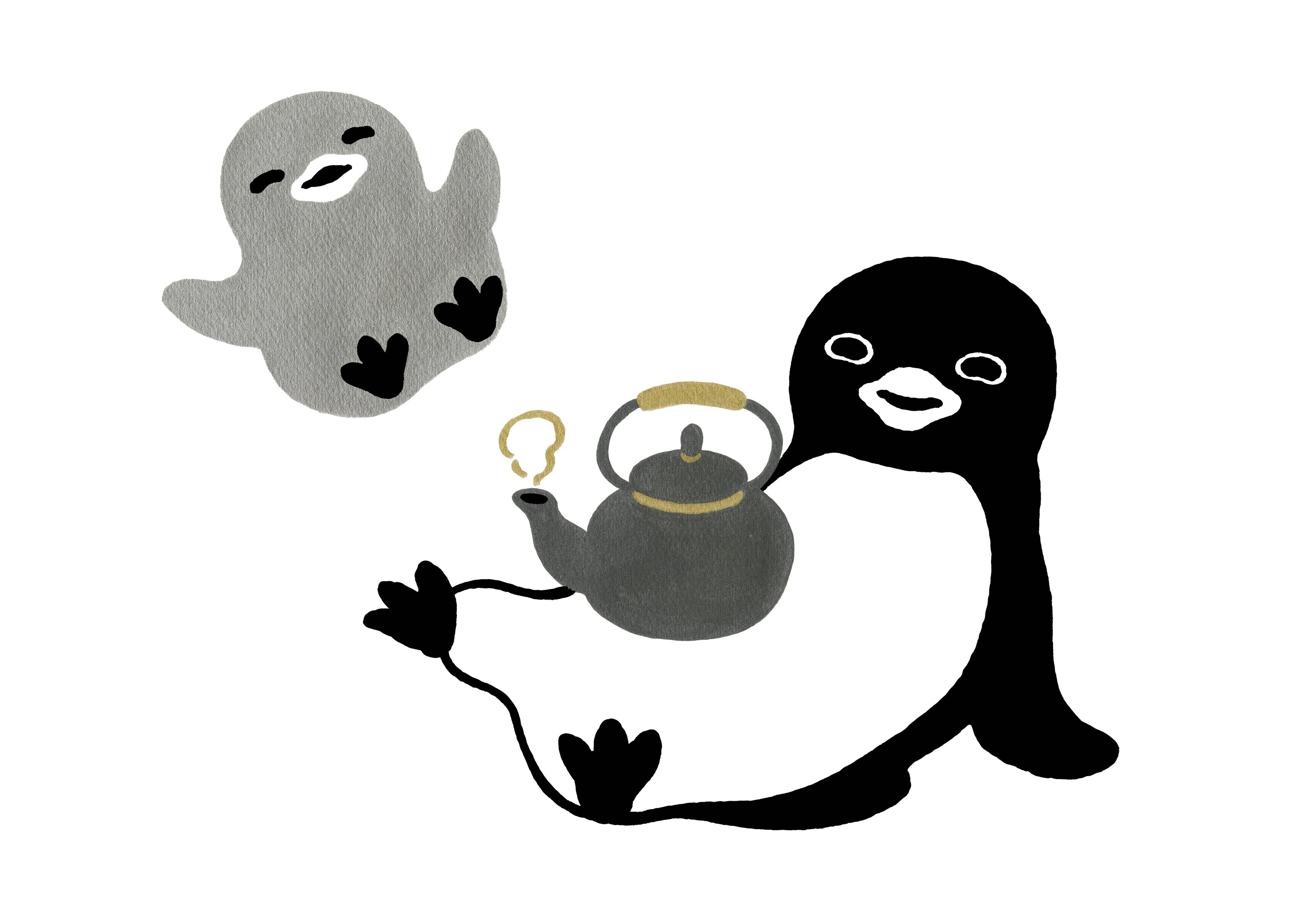 JR東日本「Suicaのペンギン」の作者・坂崎千春の人気版画展がいよいよ