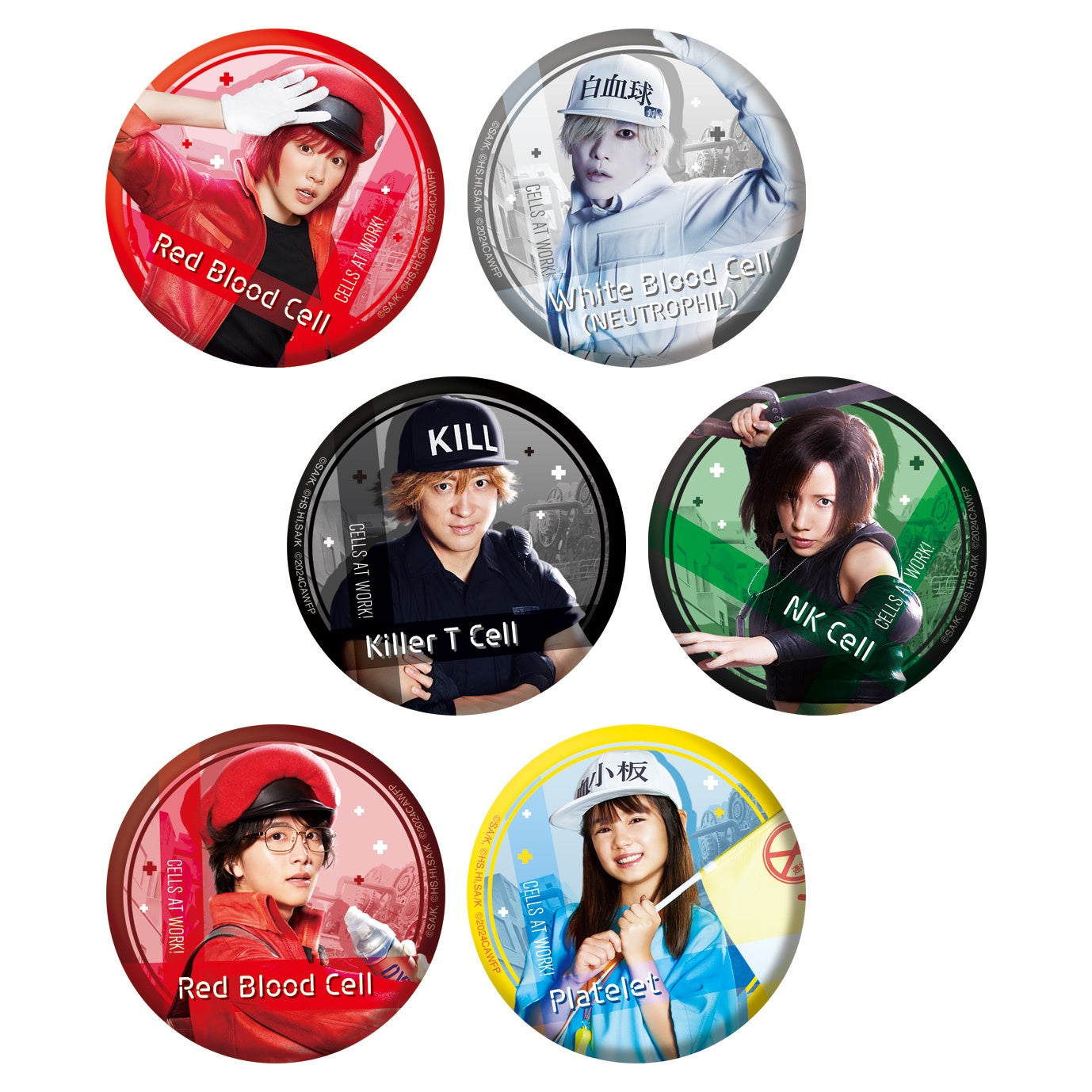 映画『はたらく細胞』オリジナル商品 12月13日（金）よりイオンシネマ