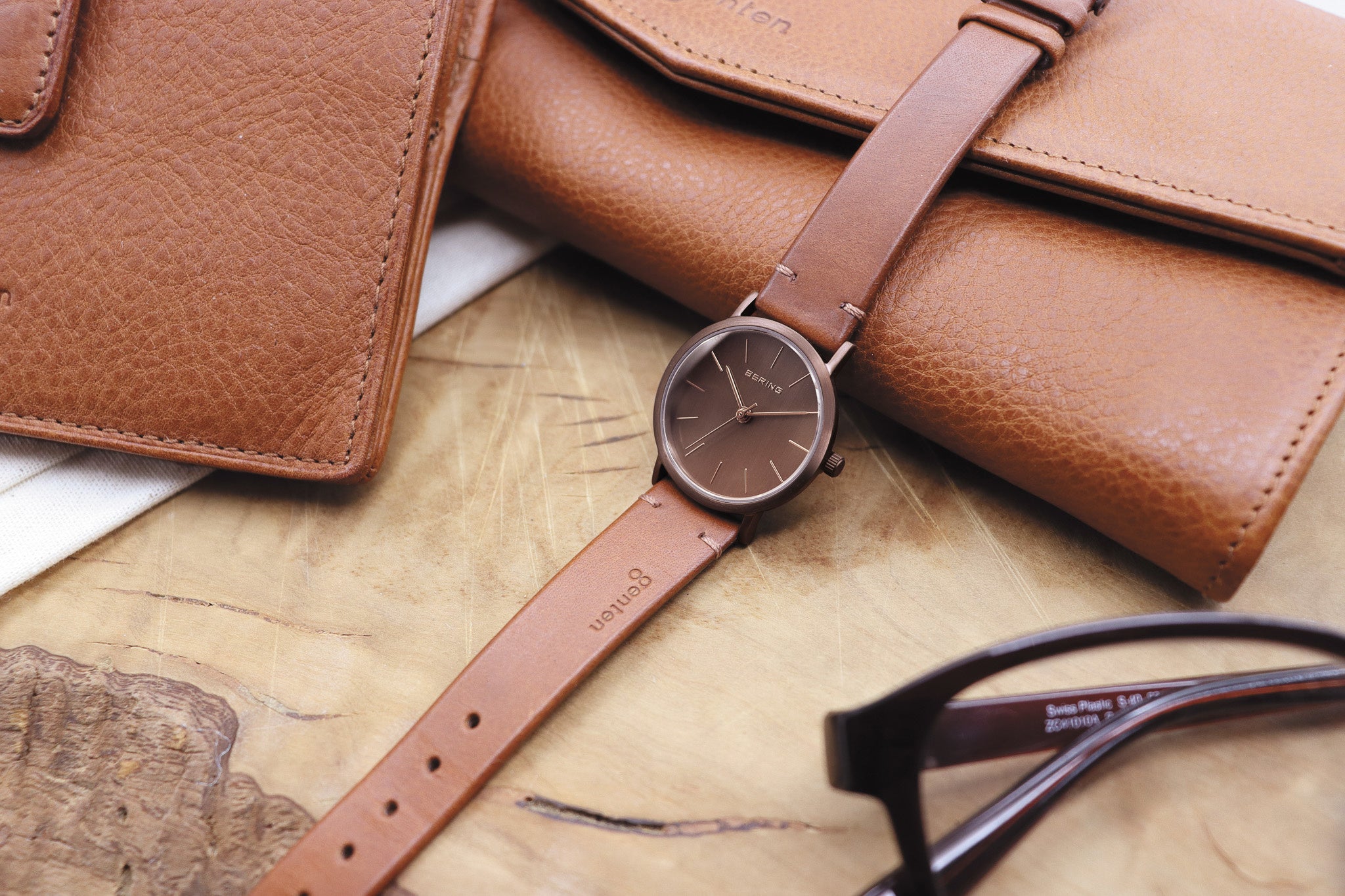 日本革製品ブランド『genten』 と北欧ウオッチブランド『BERING』が初