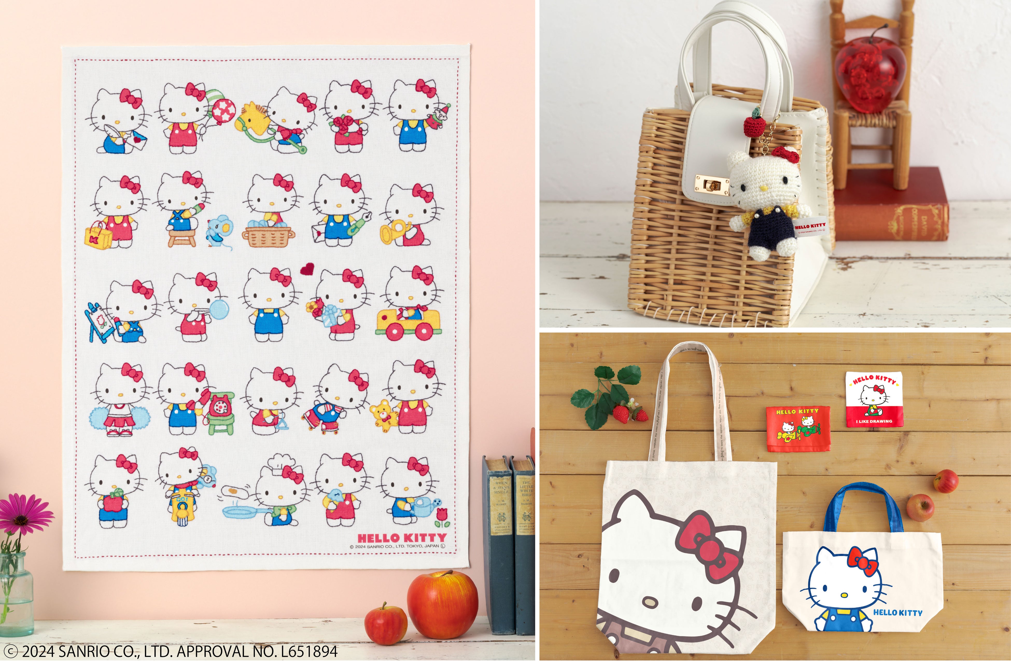 ハローキティの手芸キットがホビーラホビーレに登場！ | 株式会社