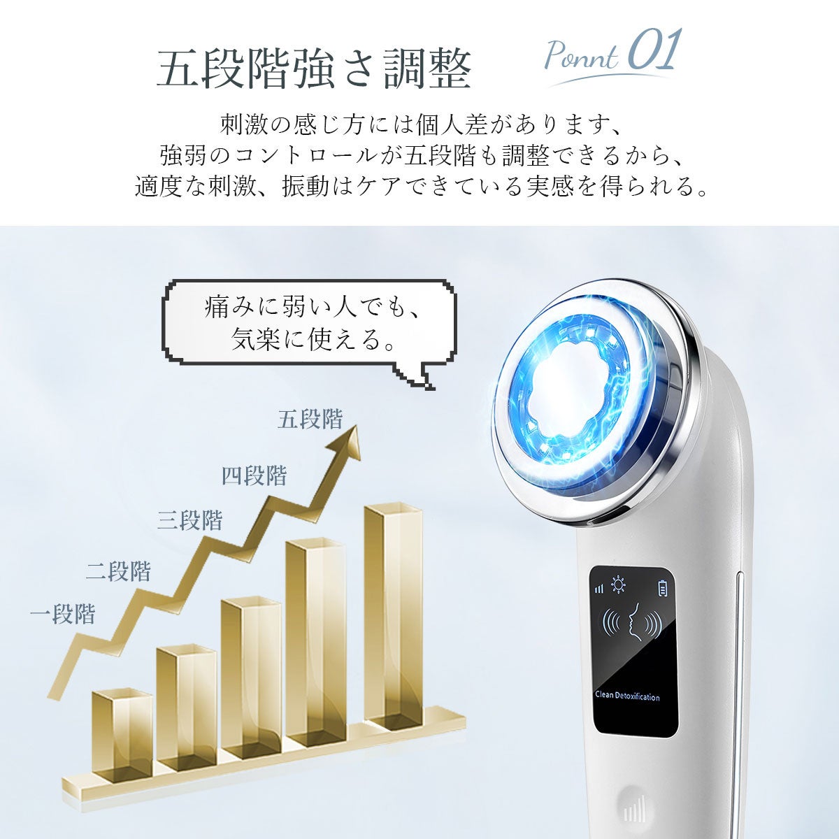 多機能美顔器 ITEM NO. A-123 多機能美顔器 ITEM NO. A-123 美容家電