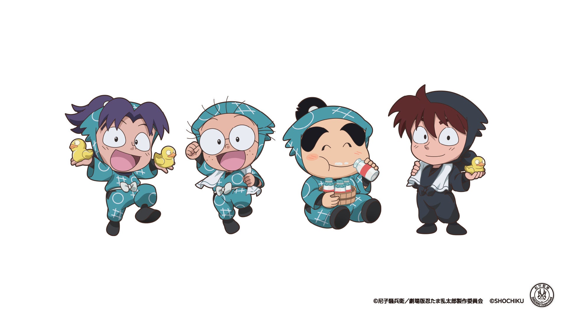 劇場版 忍たま乱太郎」×極楽湯・RAKU SPAコラボキャンペーン“かぶく