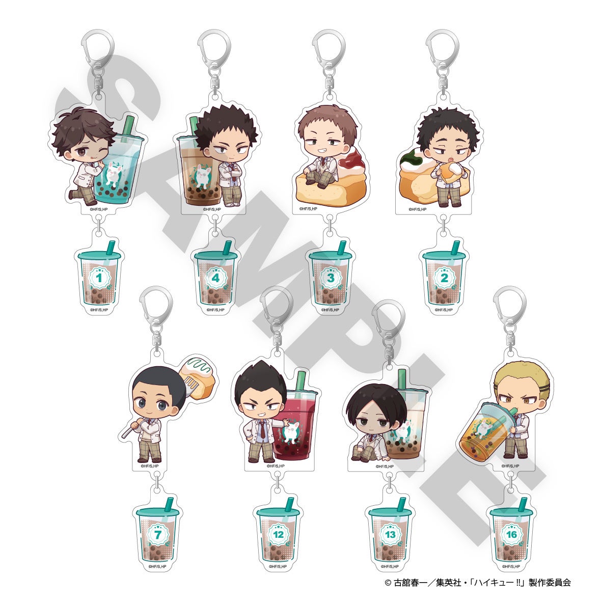 アニメ「ハイキュー!!」青葉城西高校メンバーとのコラボグッズが1月29