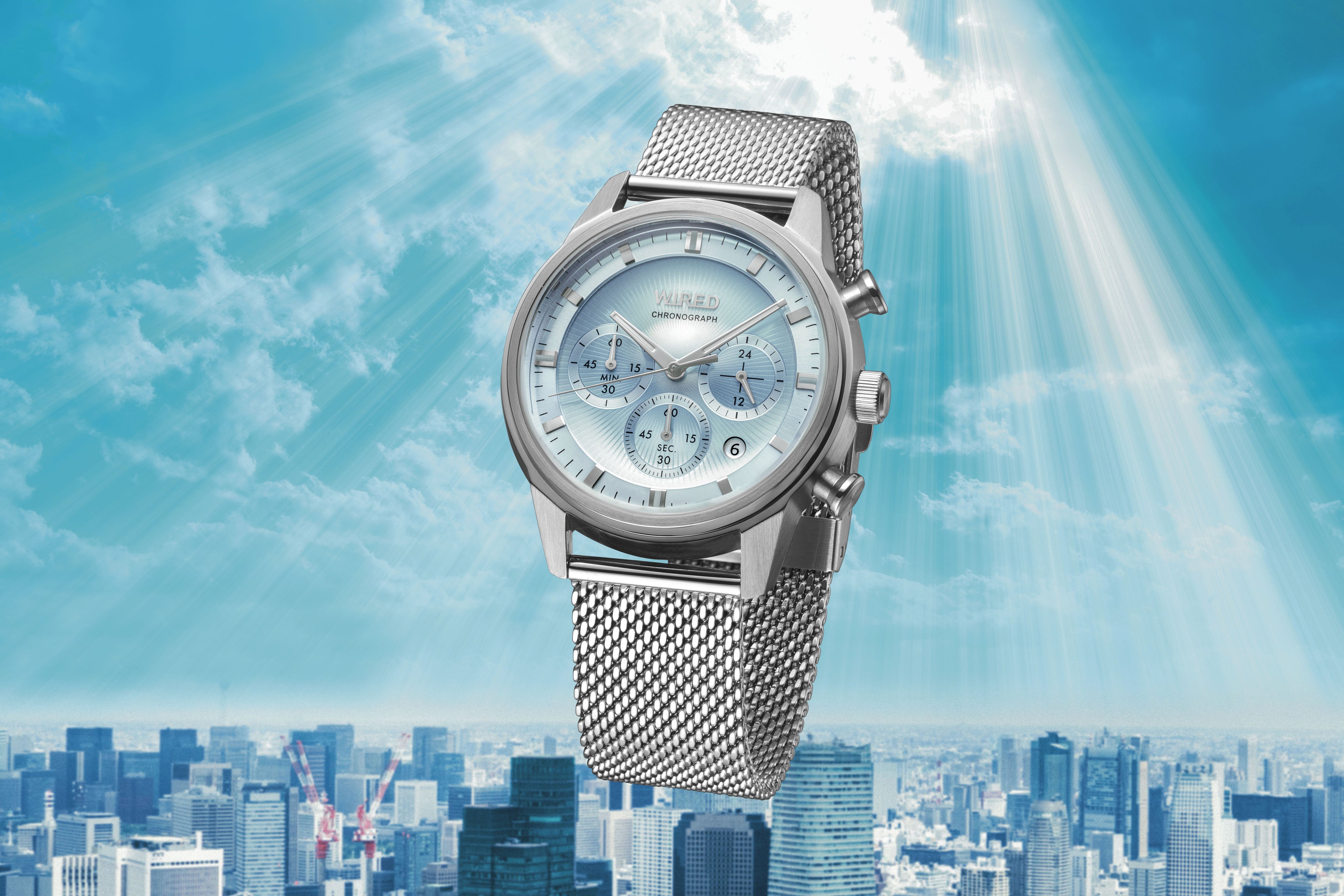 ウオッチブランド＜ワイアード＞「TOKYO SORA」シリーズより、何気ない