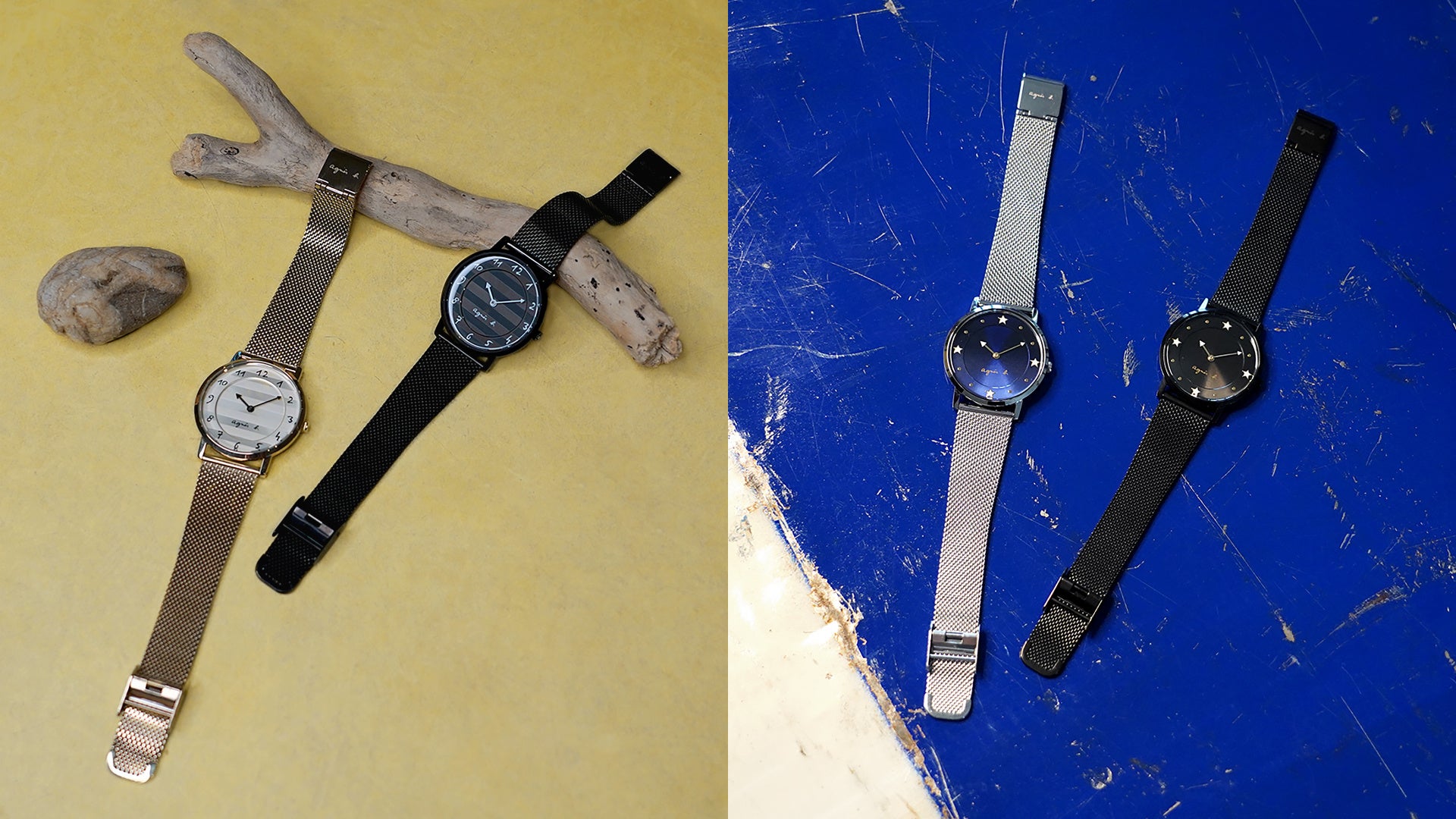 35周年を迎えた＜アニエスベー＞ウオッチから、ブランドのアイコンを