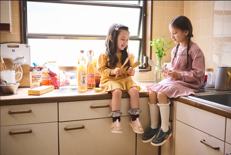 かわいいをシェアする”子ども靴「ifme CALIN」 キュートでビッグな