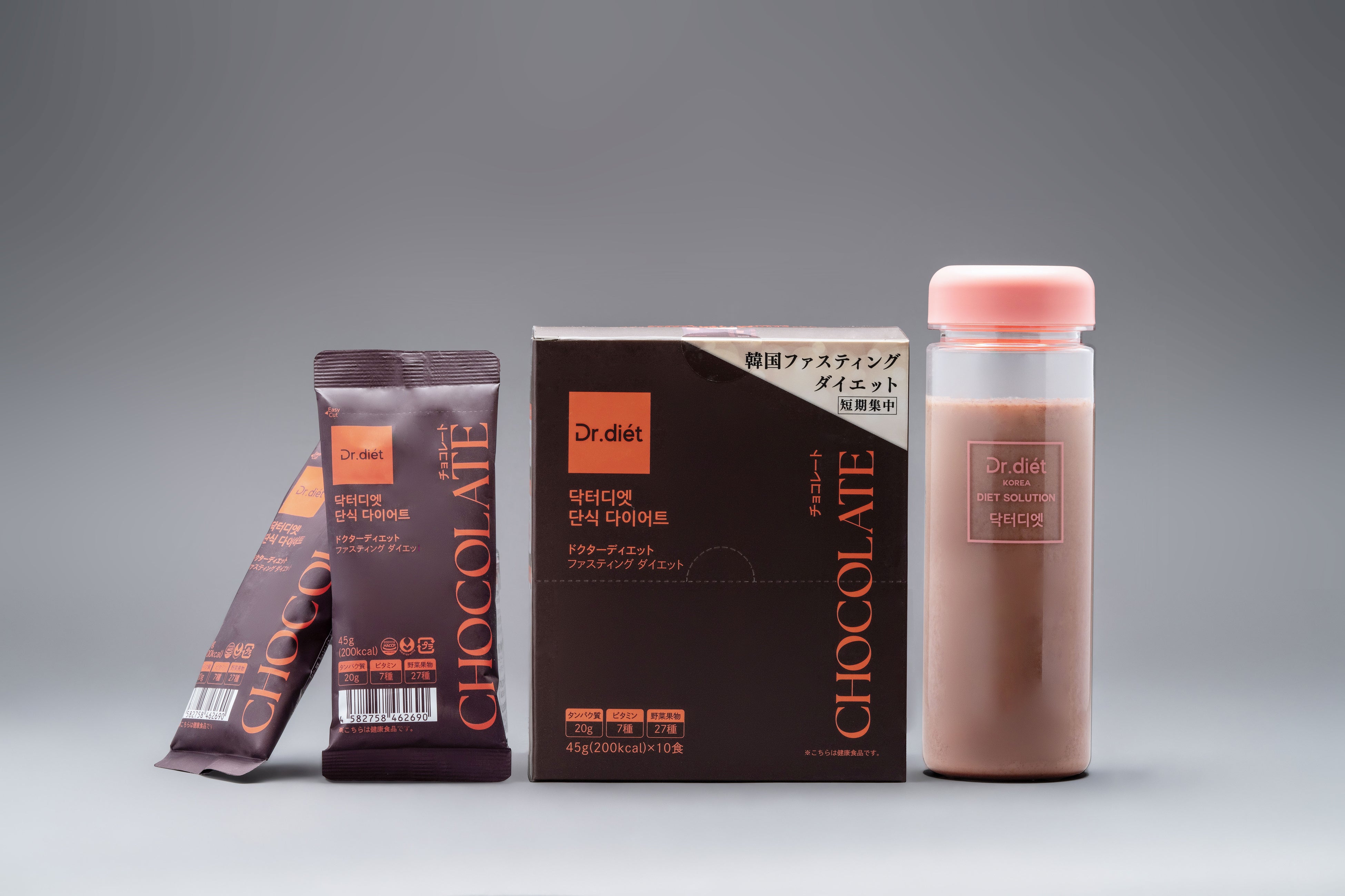 日本初上陸！栄養バランスの優れたプロテインドリンクで短期集中・韓国