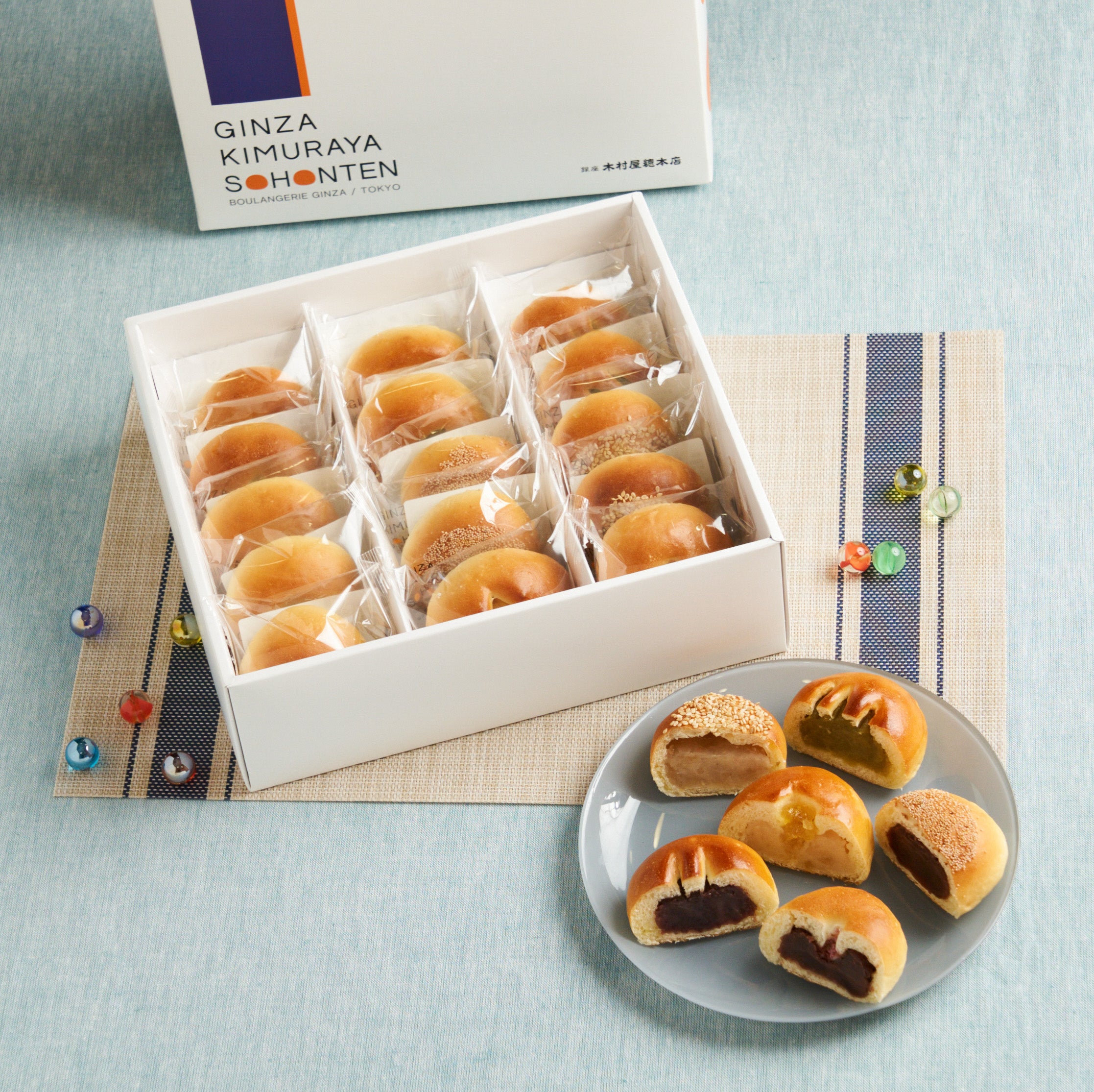 木村屋總本店】＜新商品＞夏のご挨拶に、伝統のあんぱんを。オンライン