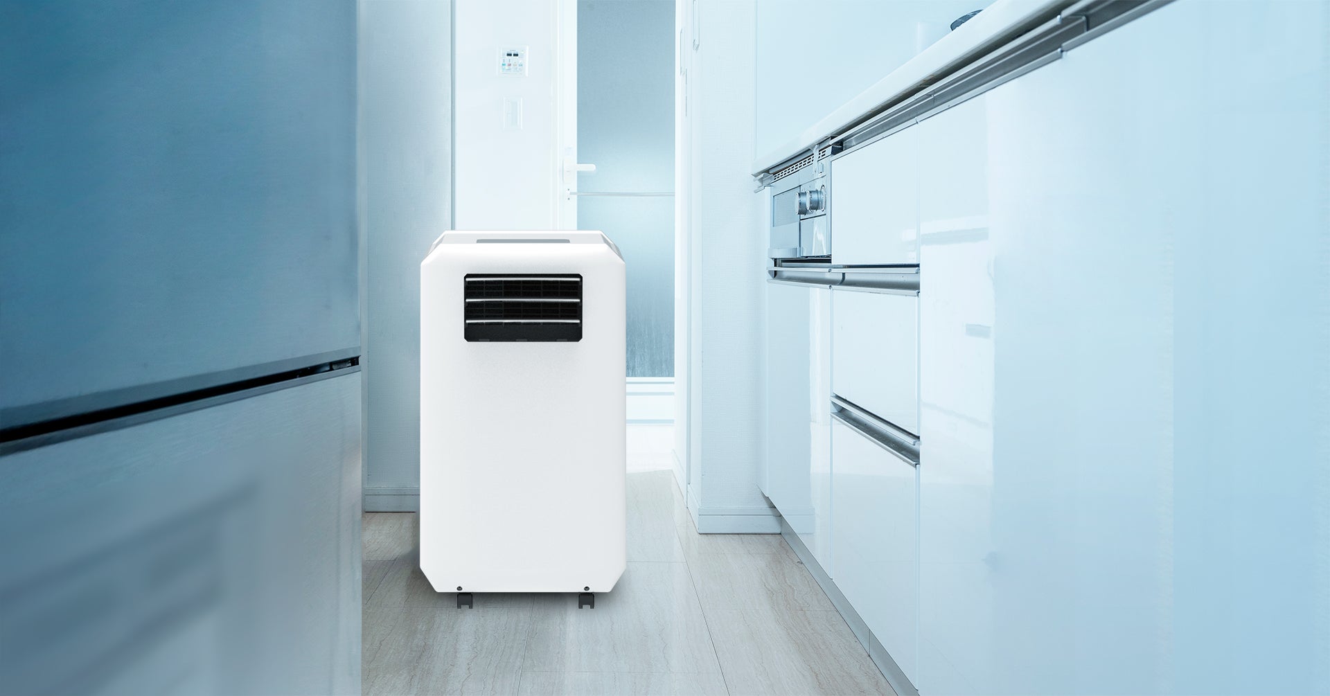 窓のない部屋でも設置可能！排熱ダクト不要のハイブリッド式スポット