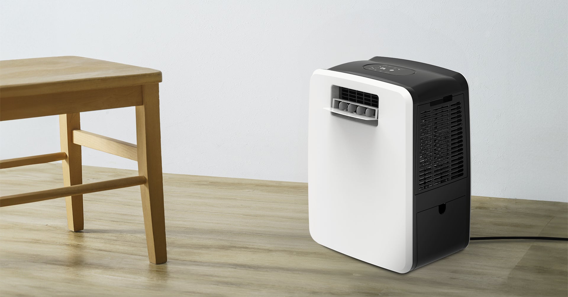 窓のない部屋でも設置可能！排熱ダクト不要のハイブリッド式スポット