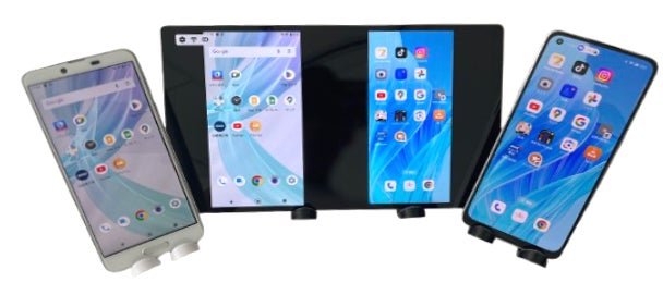 世界のスマートフォンユーザーに向けたSSE※搭載のモバイルディスプレイ