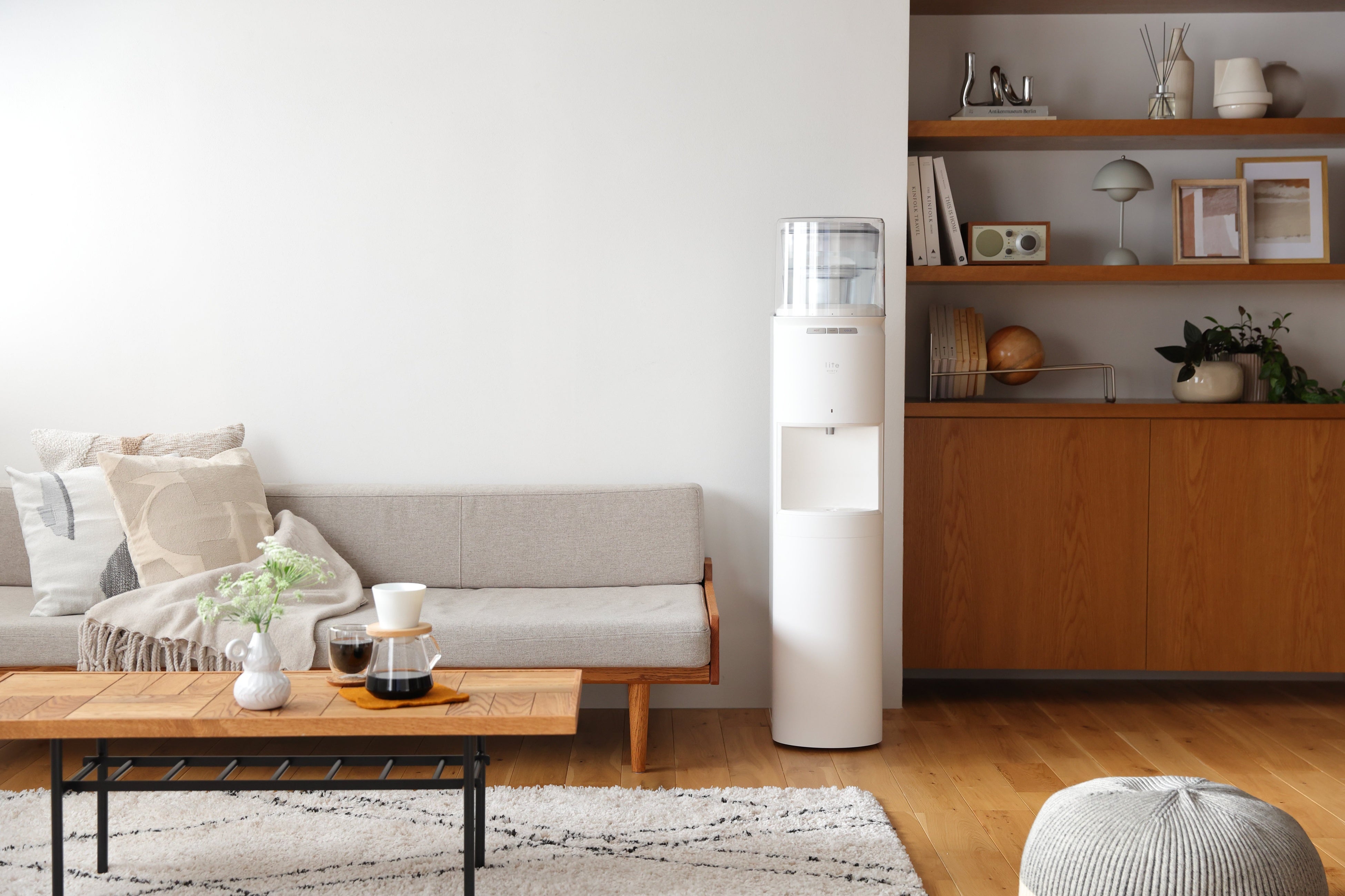 新登場！“好きなときに好きなだけ”使える浄水型ウォーターサーバー