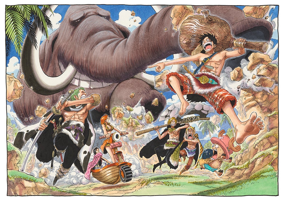 集英社マンガアートヘリテージ、尾田栄一郎「ONE PIECE / ANIMALS