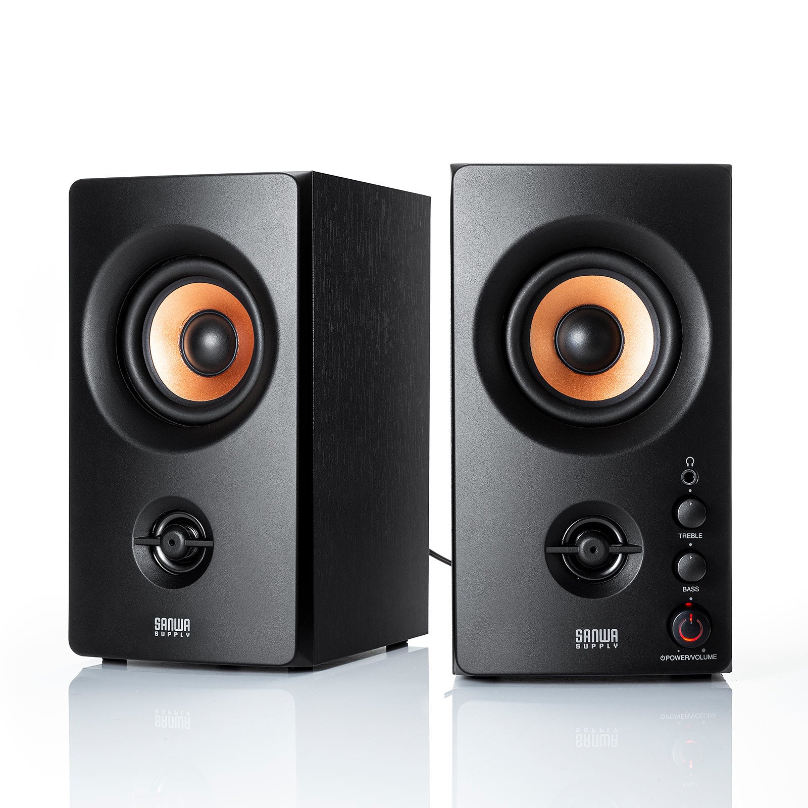 音楽や映画をより良い音で楽しめる、2WAYユニット構成のアンプ内蔵