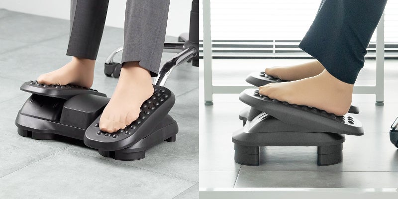座ったまま！むくみ対策の新習慣！！可動式フットレストを12月25日に