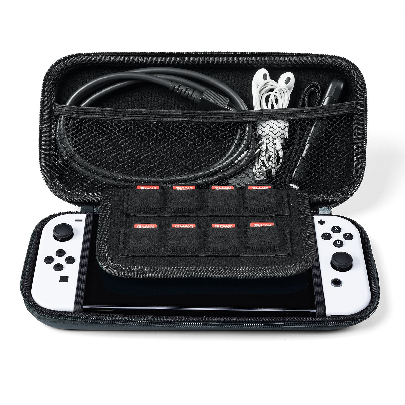 Nintendo Switch（有機ELモデル）を安全に持ち運べるセミハードケース