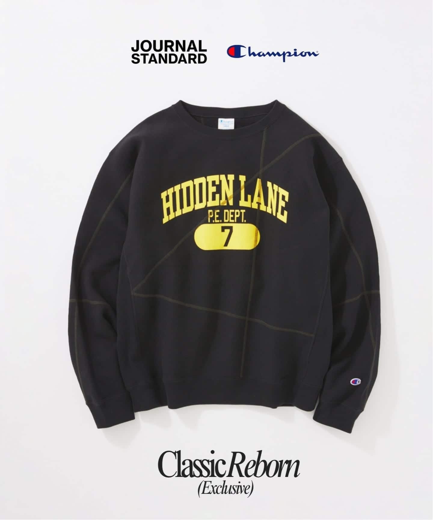 Champion for JOURNAL STANDARD）ステッチを走らせた新たなリバース